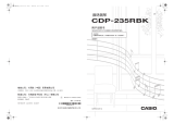 Casio CDP-235R ユーザーマニュアル