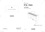 Casio PX-760 ユーザーマニュアル