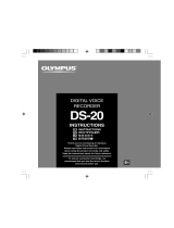 Olympus MP3 Player DS-20 ユーザーマニュアル