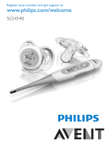 Philips Thermometer SCH540 ユーザーマニュアル