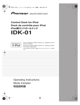 Pioneer MP3 Docking Station IDK-01 ユーザーマニュアル