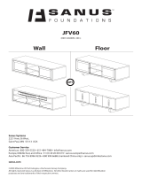 Sanus Systems Indoor Furnishings JFV60 ユーザーマニュアル