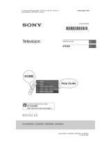 Sony KD-65X7000G リファレンスガイド