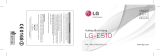 LG LGE510.ACISWH 取扱説明書