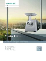 Siemens MW67440GB ユーザーマニュアル