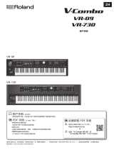 Roland V-Combo VR-730 取扱説明書
