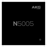 AKG N5005 クイックスタートガイド