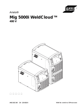 ESAB Mig 5000i WeldCloud™ ユーザーマニュアル