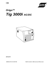 ESAB Tig 3000i AC/DC ユーザーマニュアル