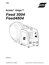 ESAB Feed 3004, Feed 4804 - Origo™ Feed 3004, Origo™ Feed 4804, Aristo® Feed 3004, Aristo® Feed 4804 ユーザーマニュアル