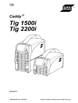 ESAB Caddy Tig 1500i ユーザーマニュアル
