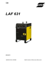 ESAB LAF 631 ユーザーマニュアル