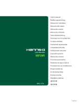 Hannspree HP 205 DJB ユーザーマニュアル