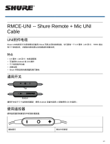 Shure RMCE-UNI ユーザーガイド