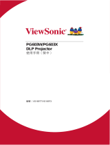 ViewSonic PG603X-S ユーザーガイド