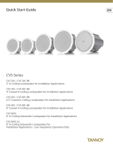 Tannoy CVS 401 クイックスタートガイド