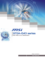 MSI 970A-G43 取扱説明書