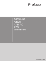 MSI A88XI AC 取扱説明書
