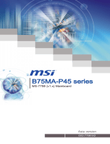 MSI CSM-B75MA-P45 取扱説明書