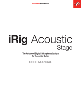 IK Multimedia IP-IRIG-ACOSTG-IN ユーザーマニュアル