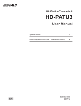 Buffalo HD-PA1.0TU3 ユーザーマニュアル
