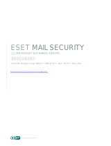 ESET Mail Security for Exchange Server 7.0 取扱説明書