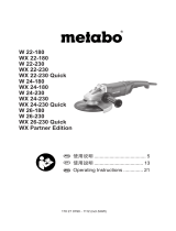 Metabo W 24-180 取扱説明書