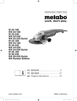 Metabo W 24-230 取扱説明書
