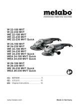 Metabo W 24-180 MVT 取扱説明書