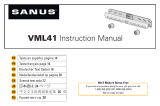 Sanus VML41 インストールガイド