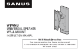 Sanus WSWMU ユーザーマニュアル