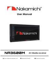 Nakamichi NA3600M  ユーザーマニュアル