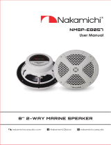 Nakamichi NMSP-E8057 ユーザーマニュアル