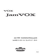 Vox Jam III インストールガイド