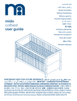 mothercare Mido Cot Bed ユーザーガイド