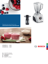 Bosch MMB21P1BGB/01 ユーザーマニュアル