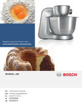 Bosch MUM59340GB ユーザーマニュアル