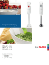 Bosch MSM2610BGB/01 ユーザーマニュアル
