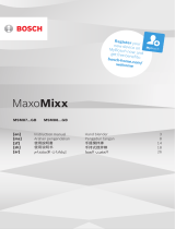 Bosch MSM88160GB 取扱説明書