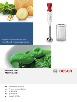 Bosch MSM6611DGB/01 ユーザーマニュアル