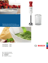 Bosch MSM6611DGB ユーザーマニュアル
