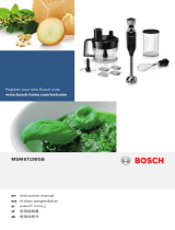 Bosch MSM67190GB/01 ユーザーマニュアル