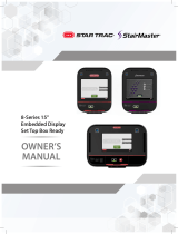 Stairmaster OpenHub 15 Inch Touchscreen STB/IPTV 取扱説明書