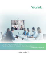 Yealink Yealink MVC Series for Microsoft Teams Rooms System (CN,EN) V1.6 クイックスタートガイド