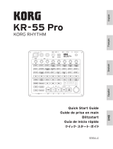 Korg KR-55 Pro クイックスタートガイド