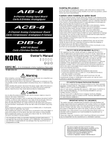 Korg AIB-8 取扱説明書