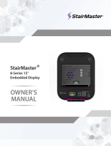 Stairmaster OpenHub 15 Inch Touchscreen Console 取扱説明書