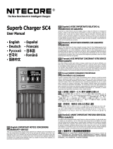 NITECORE Superb Charger SC4 ユーザーマニュアル