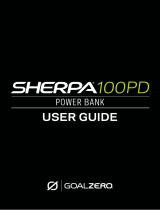 Goalzero Sherpa 100PD ユーザーマニュアル