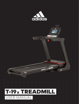 Adidas Fitness Adidas T-19x Treadmill ユーザーマニュアル